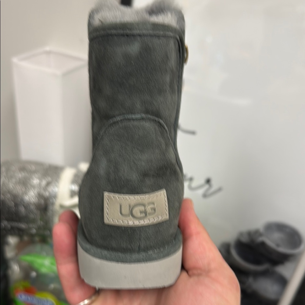 UGG Gray Ankle Boots